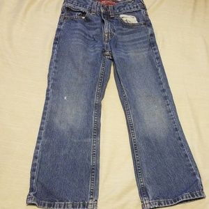 Boys Slim Bootcut Jeans